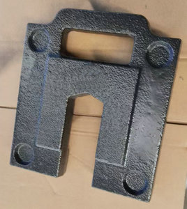 Tùy chỉnh ngoài trời 5kg OEM đúc sắt đúc các bộ phận chính xác Lều đối trọng sắt khối - Product Image 4