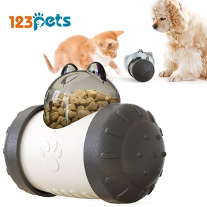 Commercio all'ingrosso cane gatto giocattolo divertente nuovo lento alimentatore Leaky palla eco-friendly in gomma di plastica di piccole dimensioni per il gioco da società di fornitura di animali domestici - Product Image 5