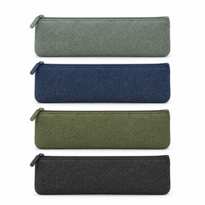 Estuche para Lápices de Poliéster Reciclado RPET, Bolsa de Papelería Escolar, Logotipo Personalizado, Regalo al por Mayor - Product Image 5