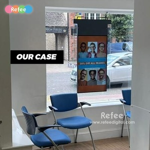 Pantalla LCD de Señalización Digital de Doble Cara para Publicidad en Tiendas, de 43, 55 y 65 Pulgadas, de Alto Brillo, para Colgar en el Techo o Exhibir en Ventanas - Product Image 4