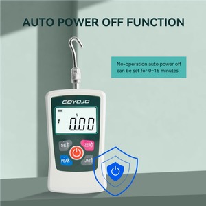Jauge de force numérique 500N, mesureur de force de poussée et de traction, testeur de tension et de compression N Kg Lb Oz pour les tests de matériaux - Product Image 6