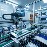 Servicio de Prototipado Rápido de Alta Precisión, Servicio de PCBA Llave en Mano, Ensamblaje de PCB Multicapa Personalizado, Marca Lierxin, Origen China, ISO 9001, RoHS