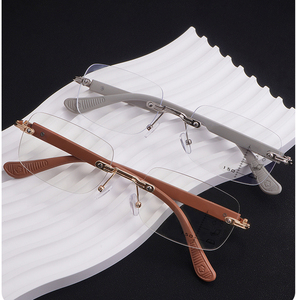 Lunettes de lecture sans monture pour hommes, lunettes multifocales <span class=keywords><strong>progressives</strong></span>, lunettes anti-lumière bleue photochromiques pour femmes, lunettes optiques - Product Image 1