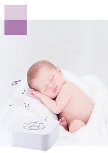 Nouveau design bébé pépinière chanson son lumière aide au sommeil thérapie machine à bruit blanc - Product Image 6