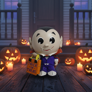 Linda Estatua de <span class=keywords><strong>Vampiro</strong></span> de Halloween de la Marca KW, Bolsa de Dulces, Resina, Diseño Personalizable, Decoración de Jardín al Aire Libre, Decoración Navideña para Patio - Product Image 3