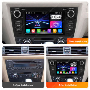 MEKEDE Fransa'da Stokta Araba DVD Oynatıcı Araç Radyosu QLED Ekran Car-play BMW <span class=keywords><strong>3</strong></span> Serisi E90 2005-2012 Android AUTO <span class=keywords><strong>2</strong></span>+32G için - Product Image 4