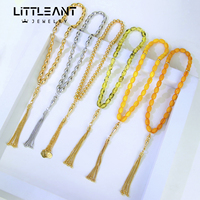 Bracelets de prière classiques de la religion musulmane, perles arabes islamiques 33/60, bijoux de mode, bracelet pour événement, cadeau du Ramadan