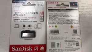 Original <span class=keywords><strong>SanDisk</strong></span> Dual Drive USB Type-C Disque <span class=keywords><strong>128GB</strong></span> Pendrives 64GB Usb3.1 <span class=keywords><strong>Flash</strong></span> Drive Pen Drive 256GB pour Téléphone PC SDDDC2 - Product Image 4