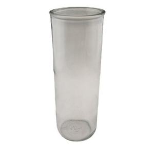 Bouteille en verre vide, grand porte-bougie de luxe en verre vide, pots à bougies religieuses pour la prière - Product Image 1