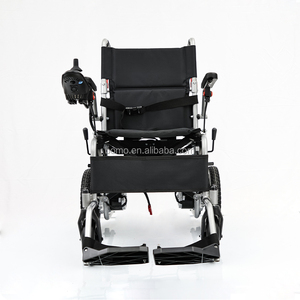 ゾーシャイン電動車椅子 大人用 折りたたみ式 軽量 ポータブル リモコン付き 屋外旅行用 - Product Image 1