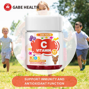 Gummies de Vitamine C Marque Blanche : Antioxydant, Renforce l'Immunité, Améliore l'Absorption du Fer, Soutien Immunitaire pour Enfants, Complément Alimentaire - Product Image 2