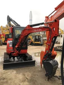 Kubota รถขุด U35ขนาดเล็กของแท้รถขุดไฮดรอลิกตีนตะขาบมือสองมีเครื่องยนต์มอเตอร์คอร์จากญี่ปุ่น - Product Image 3