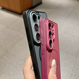 เคสโทรศัพท์มือถือกันกระแทกแบบแม่เหล็ก รุ่นหรูหรา ผลิตจากวัสดุ TPU PC  สำหรับ Samsung Galaxy S26 Ultra S25 S24 Plus S23 S22 A56 - Product Image 4