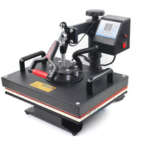 Máquina de Prensa de Calor Digital 5 en 1 para Tazas, Camisetas y Gorras, 30*38cm, Multifuncional, Sublimación, Semiautomática, Nueva