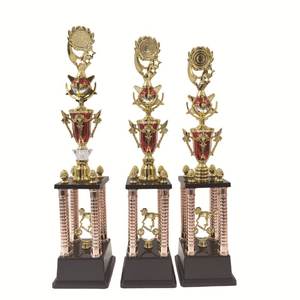 شعار قابل للتخصيص جائزة الكأس تصميم ثلاثي الأبعاد مصنع حديد عتيق بيع بالجملة مطلي بالطباعة على الحفر الكأس المعدنية - Product Image 1