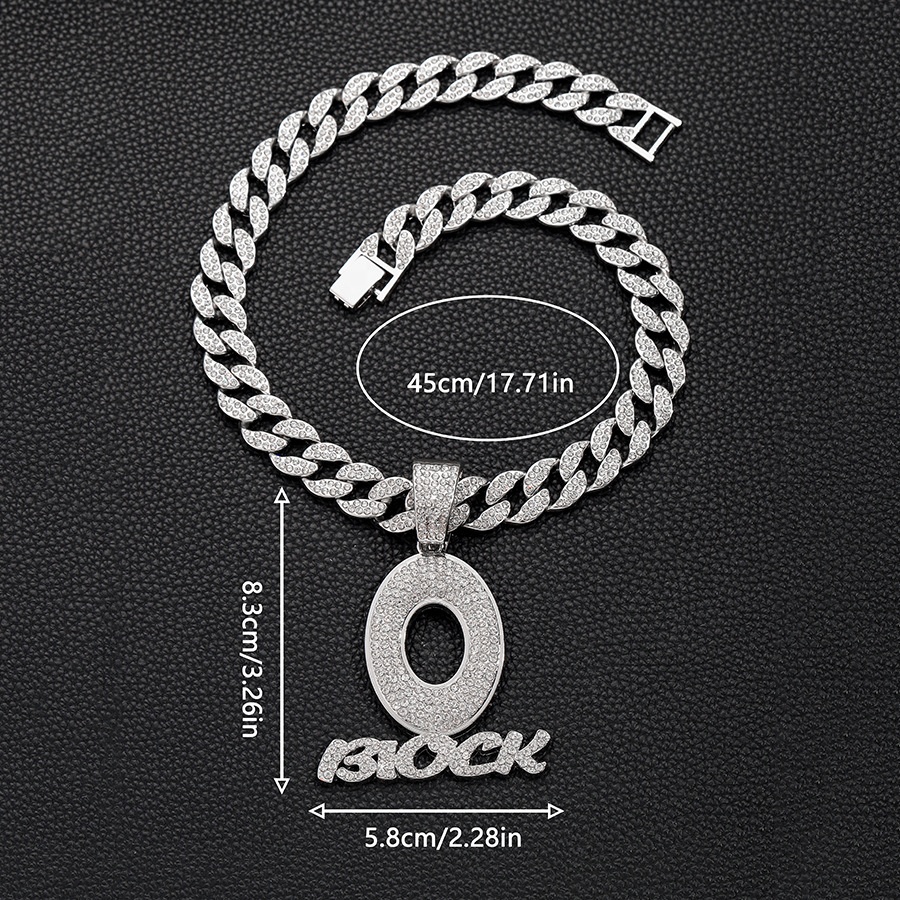 O block ブリンブリン　ネックレス　チェーン　50cmストリート　シカゴ O block ブリンブリンネックレスチェーン50cmストリートシカゴ