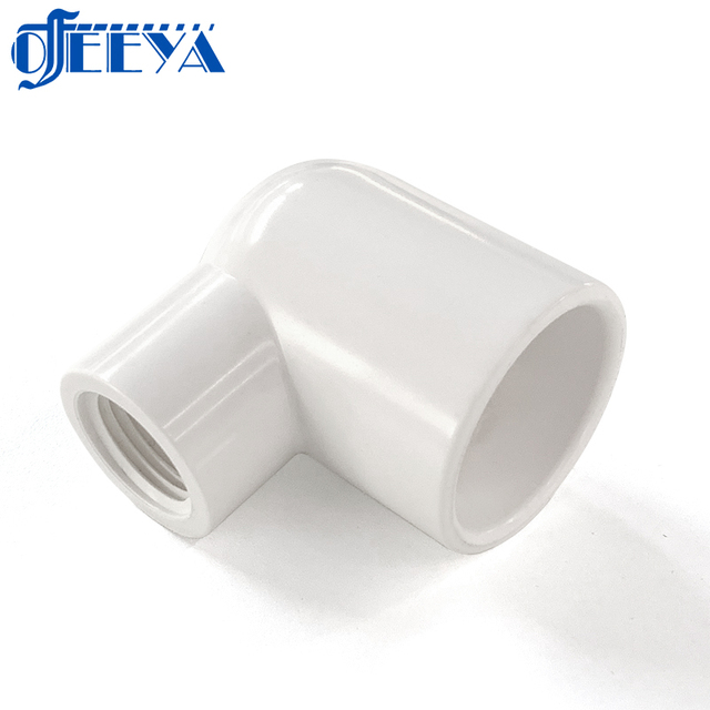 3/4"x1/2"-1"x3/4" Good-quality Names Pvc Pipe Fittings Pvc Socket Coupling Reducing Female Elbow Plastic Pipes on Sale