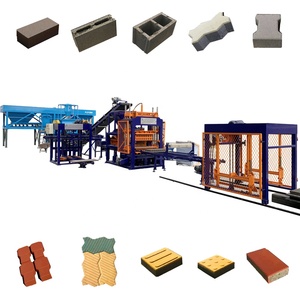 מכונת ייצור לבנים אוטומטית QT5-15 לייצור 10,000 יחידות ליום, מכונת ייצור בלוקים אוטומטית לחלוטין, מכונת לבנים משולבות אוטומטית לחלוטין - Product Image 5
