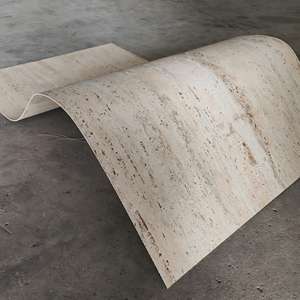 Pietra Travertino Morbida MCM, Pietra Flessibile Moderna, Grande Lastra Ignifuga, Leggera e Impermeabile <span class=keywords><strong>per</strong></span> Rivestimento Pareti di Ville di Alta Qualità - Product Image 3