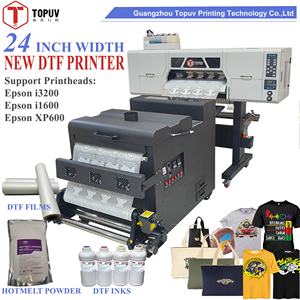 <span class=keywords><strong>Imprimante</strong></span> DTF Topuv YF 702 XP600 à double tête 24 pouces 60 cm, nouvelle, entièrement automatique, <span class=keywords><strong>compatible</strong></span> Epson, garantie 2 ans, machine à secouer la poudre - Product Image 4