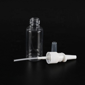 10ml 15ml 20ml 30ml Nasal Cavity White Black PE PET Plastic Spray <b>Bottle</b> With Clamp Food Grade Sealed Plastic Spray <b>Bottle</b> - Product Image 2
