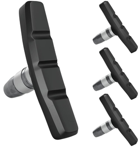 Pastillas de Freno para Bicicleta Riderace, Tradicionales, para Frenos V-<span class=keywords><strong>Brake</strong></span>, Soporte para MTB, Pastillas de Freno Silenciosas de Plástico para Seguridad en Montaña, Accesorios para Ciclismo BMX - Product Image 6