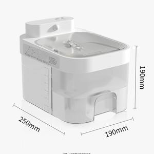 Distributore d'Acqua 3L con Separazione Acqua Pulita e Sporca, Pompa Wireless Automatica per Cani con App - Product Image 3