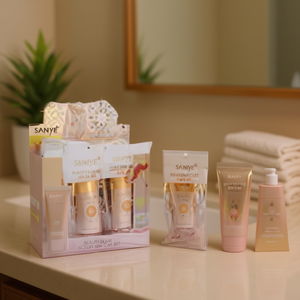 Set di Cura della Pelle Saniye Beauty, Crema Viso per Tutti i Tipi di Pelle, con Acido Ialuronico, Senza Parabeni, per Uso Domestico - Product Image 2