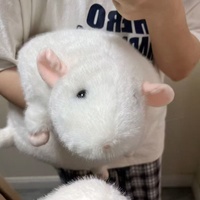 Peluche de Rat Amusante Personnalisée OEM, Jouet en Peluche Souris Réaliste, Poupée en Peluche Douce, Cadeau d'Anniversaire Nouveauté, Vente en Gros