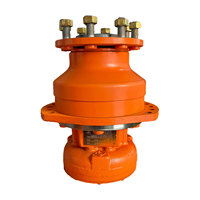MSE02 Moteur de roue à piston radial hydraulique à vitesse unique avec frein, couple élevé à basse vitesse et grande cylindrée