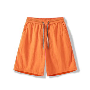 Shorts de qualité supérieure, confortables, tendance, doux, simples, modernes, avec logo personnalisé, en nylon, pour hommes, pour les loisirs - Product Image 3