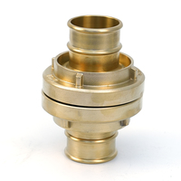Raccord de tuyau d'incendie marin en laiton DN50, connecteur d'hydrant de navire, adaptateur, raccords de lutte contre l'incendie, sauvetage d'urgence, pression de service 1,6 MPa