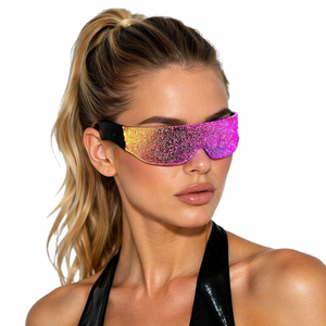 <span class=keywords><strong>Lunettes</strong></span> LED Lumineuses Circuits Interstellaires, Piles Bouton Remplaçables, <span class=keywords><strong>Lunettes</strong></span> de Fête LED, Longue Autonomie - Product Image 1