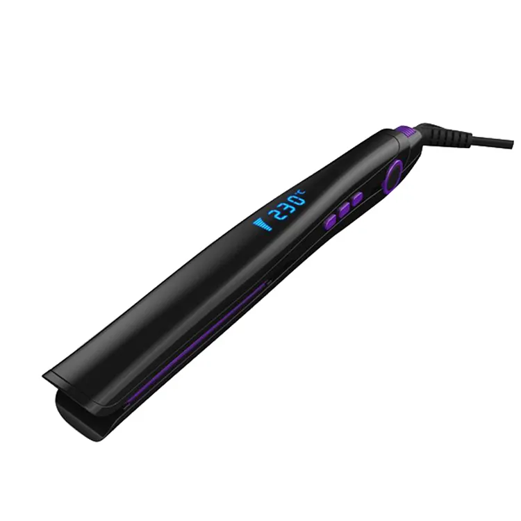 Atacado Bom Preço LED Display Digital Alisador de Cerâmica Flat Iron para o Cabelo