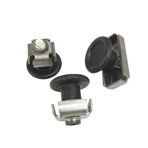 Écrous carrés soudés à filetage interne en tôle épaissie, inserts à filetage métrique, acier Q235 de qualité A pour tôles - Product Image 2