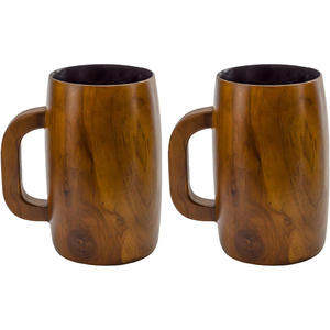 Taza de Cerveza de Madera Estilo Rústico Haig Haig Club Hankey Bannister Harrods Hazelburn, Productos Promocionales Nuevos - Product Image 6