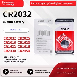 Tùy Chỉnh Chuyên Nghiệp Lithium Cr2032 Nút Duy Nhất Pin Đồng Hồ Key Điều Khiển Từ Xa Xe Máy Tính Dụng Cụ Điện Tử - Product Image 2