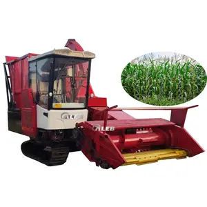 movable wheat corn cotton stalk silage crop hay straw grass chaff cutting machine for