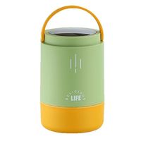 B153 Style mignon, 1 compartiment, en plastique et acier inoxydable, anti-fuite, pliable, 900 ml, écologique, compatible lave-vaisselle, pour nouveau-né