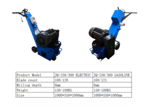 Vente directe d'usine - Machine motorisée de prétraitement des surfaces en béton, de dégrossissage/texturage des surfaces routières, 0,3-0,8 mm - Product Image 5
