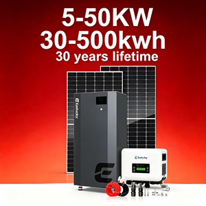 Système d'énergie solaire photovoltaïque à batterie lithium-ion en silicium polycristallin de 10 kW - Product Image 2