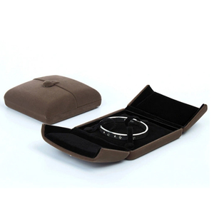 Biểu Tượng Tùy Chỉnh Có Thể Tái Chế Nhung Hộp Đồ Trang Sức Với Kẹp Loại Đóng Cửa Hiện Đại Phong Cách Hình Bầu Dục Hình Dạng - Product Image 6