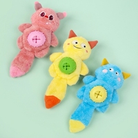 Jouet en peluche durable pour chien, motif petit monstre, pour la conservation de la nourriture, à mâcher, éducatif, pour le soulagement, fournitures pour animaux de compagnie, vente en gros