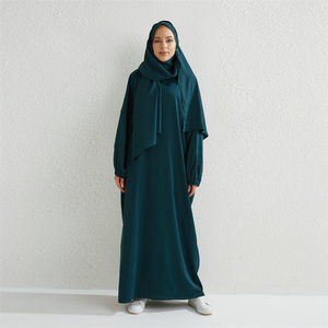 Đầm cầu nguyện kín đáo kiểu dân tộc dành cho nữ, Jilbab, Kaftan, Abayas, Áo choàng Dubai, Caftan, Váy Hijab, Quần áo Hồi giáo Ramadan - Product Image 2