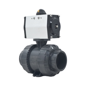 MINASEN Q621F-10S DN100 Pneumatisches UPVC/PVC-Klemm-Kugelventil Säure-Alkali-Korrosionsbeständig PTFE-Dichtung 1,6Mpa -20~+150 - Product Image 3