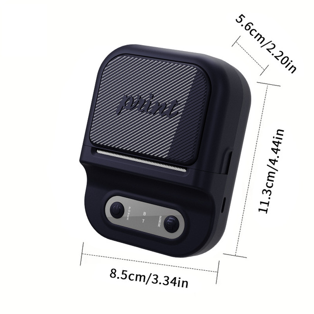Portable Wireless Mini Label Printer Easy-to-Use Pocket PrinterThermal Print Available Stock