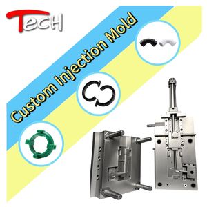 射出成形工場カスタム金型メーカー<span class=keywords><strong>PVC</strong></span> ABSプラスチックパイプクランプ工業用 - Product Image 1