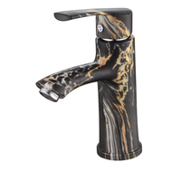 Mitigeur de lavabo économique en ABS, robinet de lavabo à eau froide, mitigeur de lavabo domestique économique à poignée unique