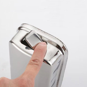 Dispenser di <span class=keywords><strong>sapone</strong></span> in metallo <span class=keywords><strong>per</strong></span> Hotel manuale da 500ml in acciaio inossidabile - Product Image 3