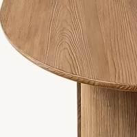 Meubles de salle à manger au design moderne, table à manger en bois ouverte